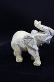 Elephant Serpentine Crystal Carving