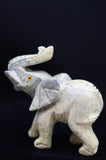 Elephant Serpentine Crystal Carving