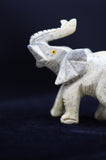 Elephant Serpentine Crystal Carving