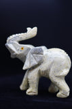 Elephant Serpentine Crystal Carving