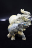Elephant Serpentine Crystal Carving