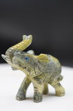 Elephant Serpentine Crystal Carving