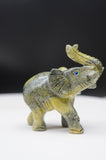 Elephant Serpentine Crystal Carving
