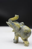 Elephant Serpentine Crystal Carving