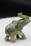 Elephant Serpentine Crystal Carving