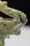 Elephant Serpentine Crystal Carving