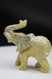 Elephant Serpentine Crystal Carving