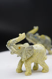 Elephant Serpentine Crystal Carving