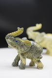 Elephant Serpentine Crystal Carving