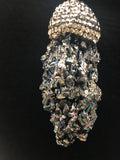 Bismuth Crystal Jellyfish Necklace