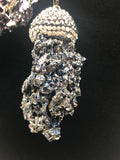 Bismuth Crystal Jellyfish Necklace