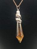 Dragon Crystal Point Necklace