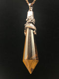 Dragon Crystal Point Necklace