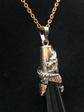 Dragon Crystal Point Necklace