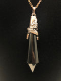 Dragon Crystal Point Necklace