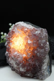 Amethyst Crystal Cluster Lamp