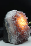 Amethyst Crystal Cluster Lamp