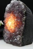 Amethyst Crystal Cluster Lamp