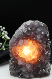 Amethyst Crystal Cluster Lamp