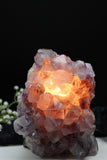 Amethyst Crystal Cluster Lamp