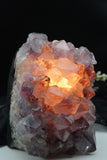 Amethyst Crystal Cluster Lamp