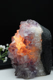 Amethyst Crystal Cluster Lamp