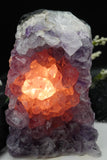 Amethyst Crystal Cluster Lamps (several options)