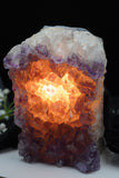 Amethyst Crystal Cluster Lamps (several options)