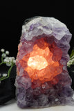 Amethyst Crystal Cluster Lamps (several options)