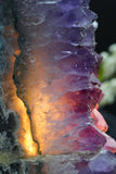 Polished Amethyst Crystal Cluster Lamps (several options)
