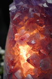 Polished Amethyst Crystal Cluster Lamps (several options)