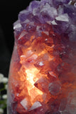 Polished Amethyst Crystal Cluster Lamps (several options)