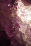 Polished Amethyst Crystal Cluster Lamps (several options)