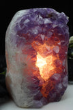 Polished Amethyst Crystal Cluster Lamps (several options)