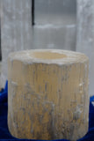 Peach Selenite Candle Holder
