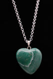 Crystal Heart Pendant Necklace