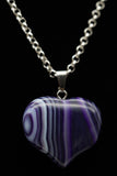 Crystal Heart Pendant Necklace