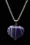 Crystal Heart Pendant Necklace