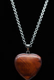Crystal Heart Pendant Necklace
