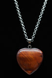 Crystal Heart Pendant Necklace