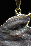 Dolphin Crystal Agate Druzy Necklace