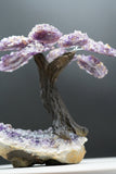 Ametrine Amethyst Geode Crystal Tree of Life Sculpture