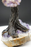 Ametrine Amethyst Geode Crystal Tree of Life Sculpture