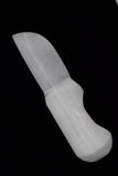 Selenite Knife Carving