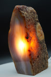 Natural Agate Crystal Lamp