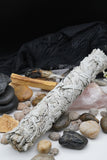 White Stage Palo Santo Stick Smudging Clear Negative Energy Incense