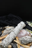 White Stage Palo Santo Stick Smudging Clear Negative Energy Incense