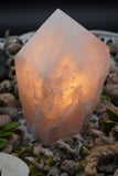 ROSE QUARTZ CRYSTAL LAMP