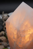 ROSE QUARTZ CRYSTAL LAMP