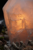 ROSE QUARTZ CRYSTAL LAMP